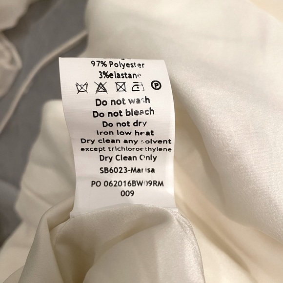 House Of CB 'Marisa' Ivory Satin Corset Dress - Picture 10 of 12